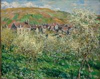 Budapest's Museum of Fine Arts holds treasures such as Monet's Flowering Plums