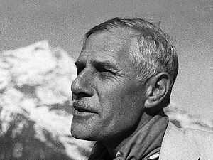 Edouard Wyss-Dunant during the 1952 Swiss Mount Everest expedition