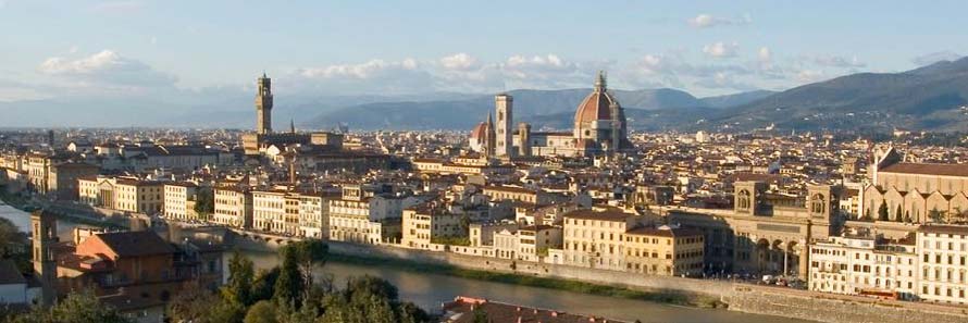 A panoramic view of Florence (© Sergey Ashmarin, CC-BY-ASA-3.0)