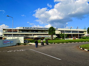 Airside view of terminal at Lilongwe Kamuzu International Airport (© Sean Mendis, CC BY-SA 4.0)