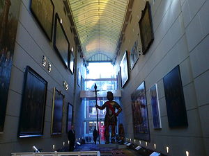 A gallery at the Amsterdam museum