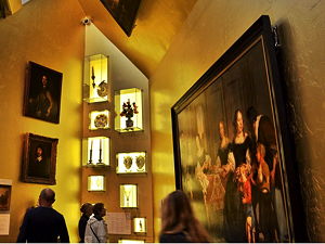 One of the modern galleries in Amsterdam Museum