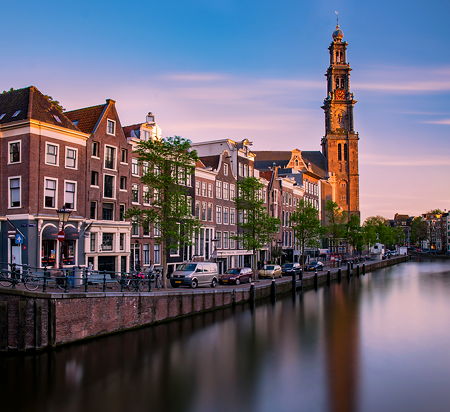 Westerkerk in Amsterdam, Netherlands
