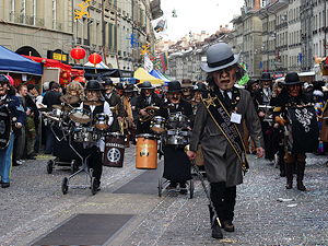 Parade at the Bernese Carnival 2010