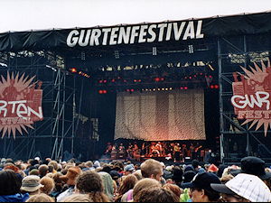 The main stage at the Gurtenfestival in 2000 in Bern, Switzerland
