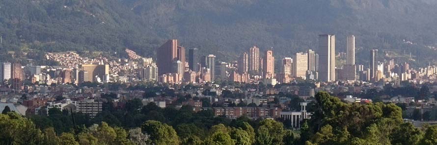 Bogota's skyline