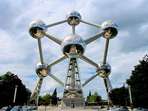 The Atomium is one of the most original and striking buildings in modern architecture