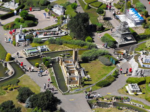 View of Mini-Europe from Atomium