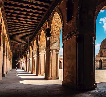 Courtyard of the Mosque of Ibn Tulun