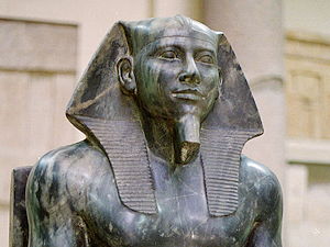 Statue of Khafre in diorite