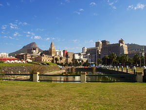 Moat at the Castle of Good Hope