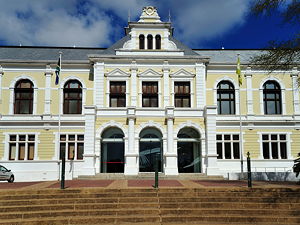 The front of the Iziko South African Museum