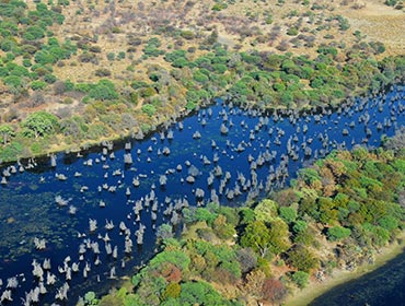 Botswana's Okavango Delta (© Pavel Špindler, CC-BY-SA-3.0)