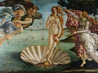Botticelli's the Birth of Venus at the Uffizi Gallery