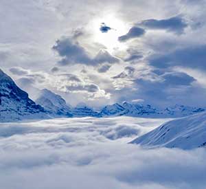 Grindelwald in winter