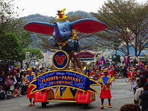 The front of the Flights of Fantasy parade in 2016 (© Bjørn Christian Tørrissen, CC BY-SA 4.0)