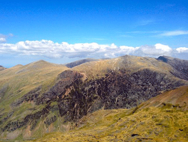 The majestic Mount Snowdon, the centrepiece of the eponymous national park