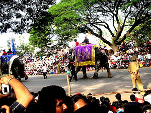 Dashain procession