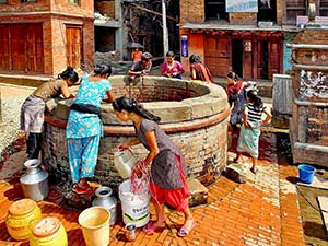 Daily life in Bhaktapur