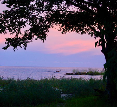 Sunset over Lake Malawi (© Joachim Huber, CC BY-SA 2.0)