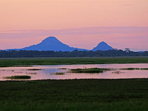 Mount Gorongosa at Gorongosa National Park, Mozambique 