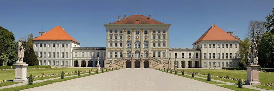 The exterior of Munich's Nymphenberg Palace (© Richard Bartz, CC-BY-ASA-2.5)