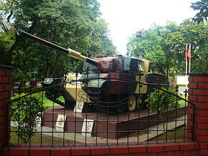 The famous Patton (M 47) Tank