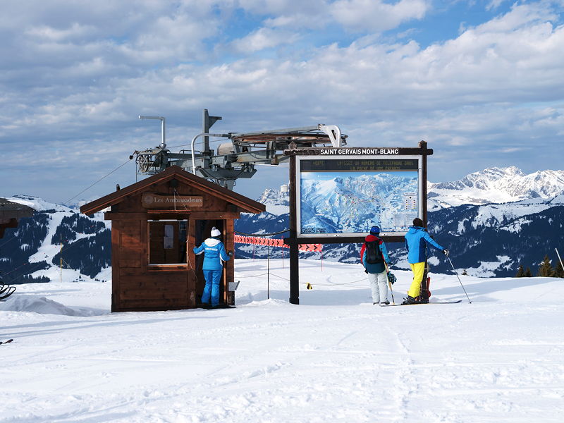 Saint Gervais Mont-Blanc Station de ski - Vacances au ski ŕ Saint Gervais  Mont-Blanc
