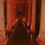 The underground Basilica Cistern, constructed in the 6th century during the reign of Emperor Justinian.