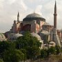 Built in the sixth century, the Hagia Sophia started life as a cathedral, was converted into a Mosque and is now a museum. 