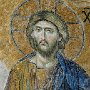 One of the Hagia Sophia's restored mosaics. 
