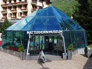The Matterhorn Museum in Zermatt, Switzerland
