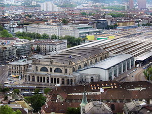 A photo of the 'Hauptbahnhof'